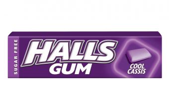 Halls Gum Cool Cassis 14g