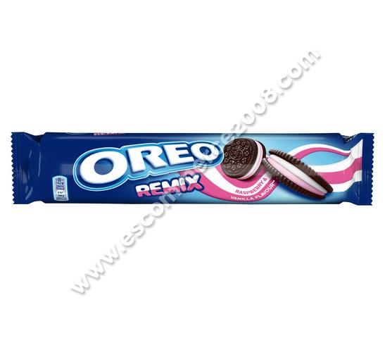 Oreo Remix Vanilla & Raspberry 157g