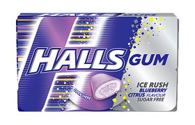 Halls Дъвки Боровинка18г