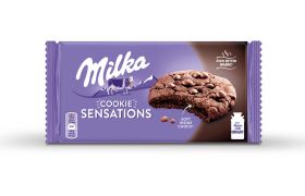 Milka Sensations шоколадови с мека среда 156 г