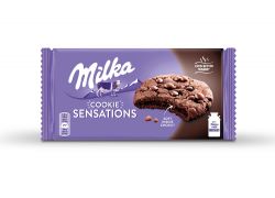 Milka Sensations шоколадови с мека среда 156 г