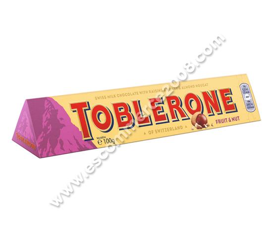 Toblerone Плодове и ядки 100г